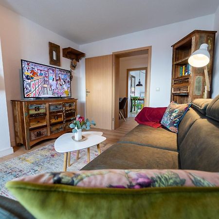 Schlossberg-Domizil Mit Weitblick - Arbeitsplatz, Balkon, Netflix, Badewanne & Yogamatte Chemnitz Exteriör bild